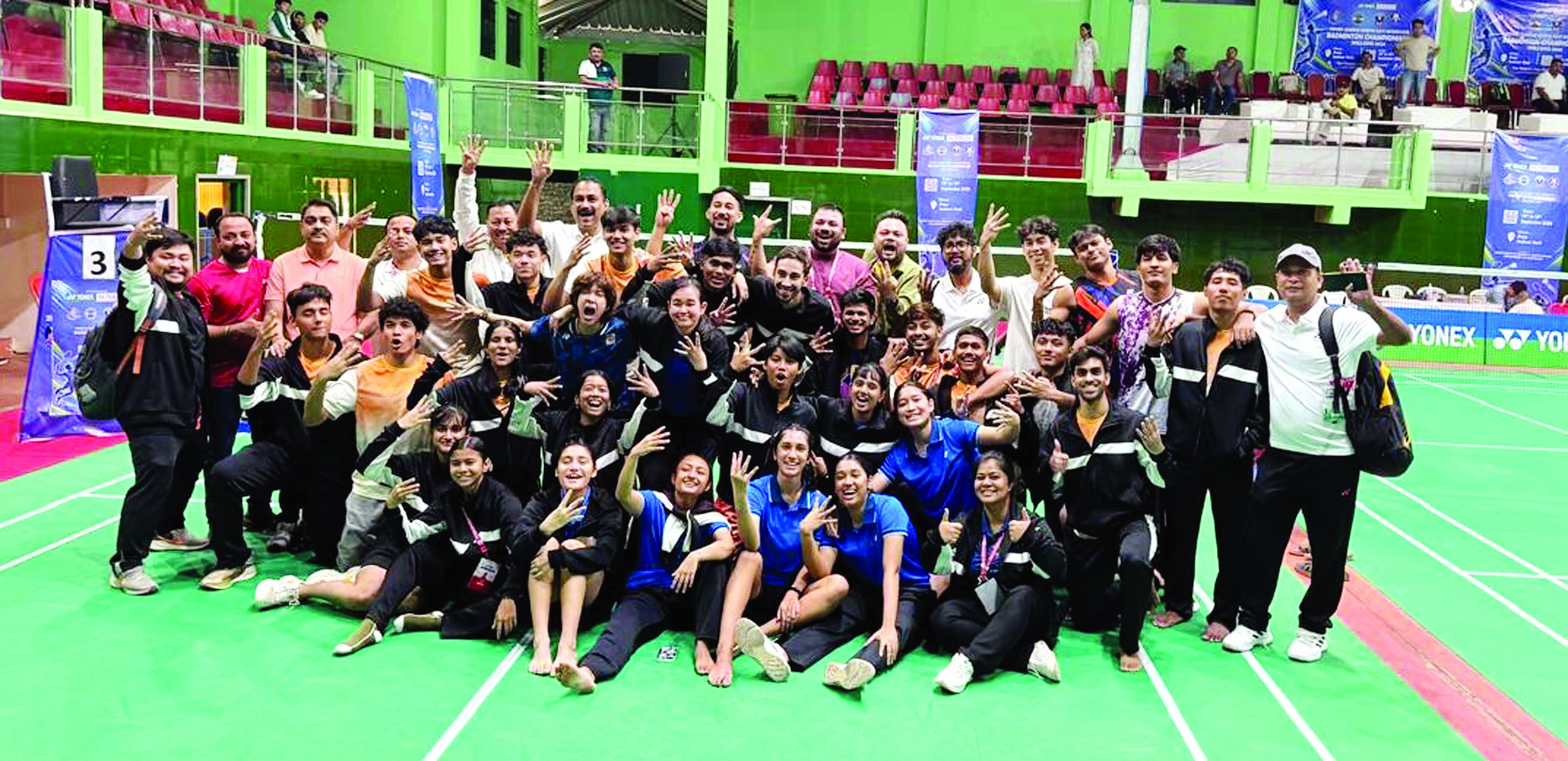  Badminton: Assam book National Games berth