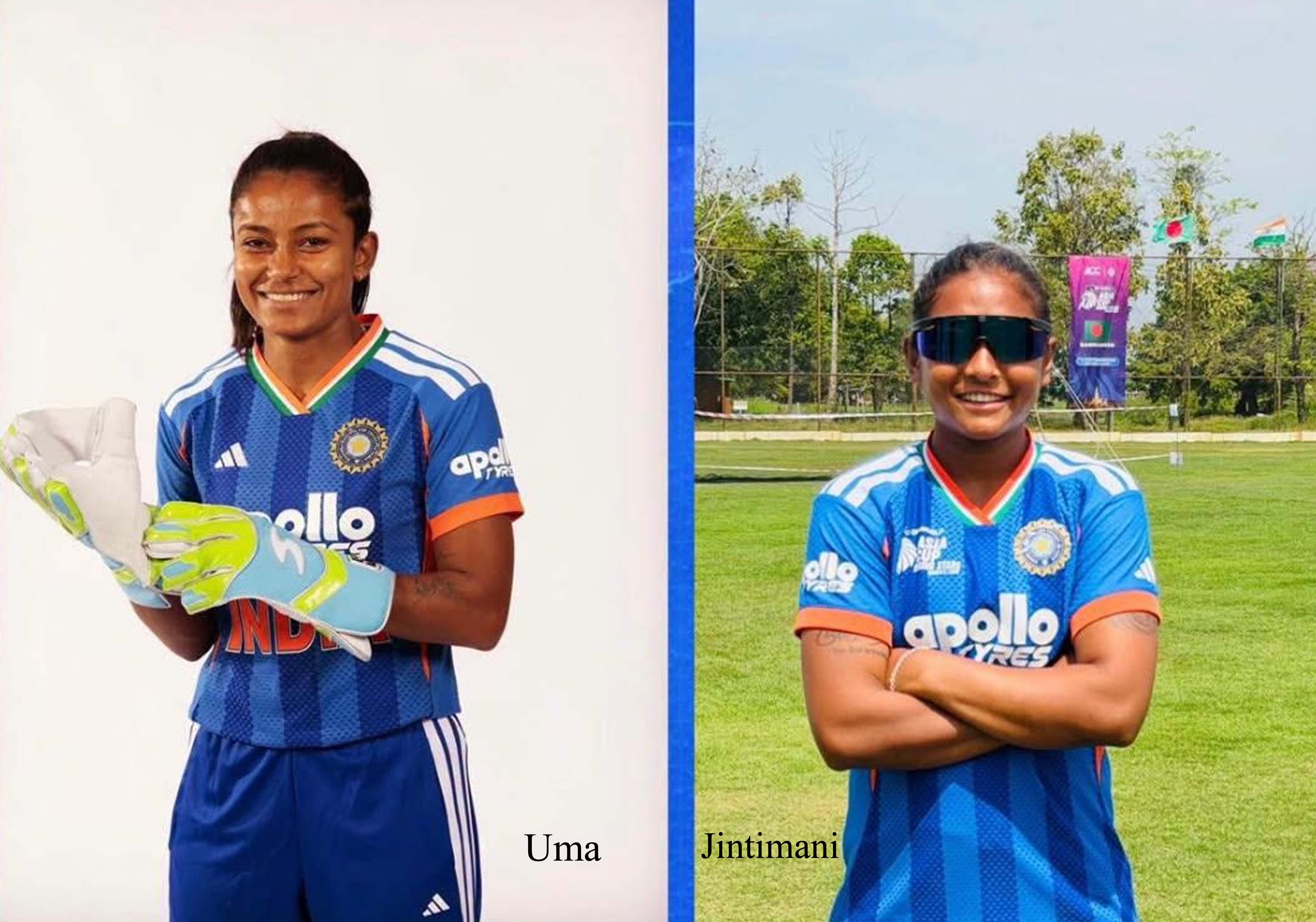 Uma and Jintimani in India A Squad
