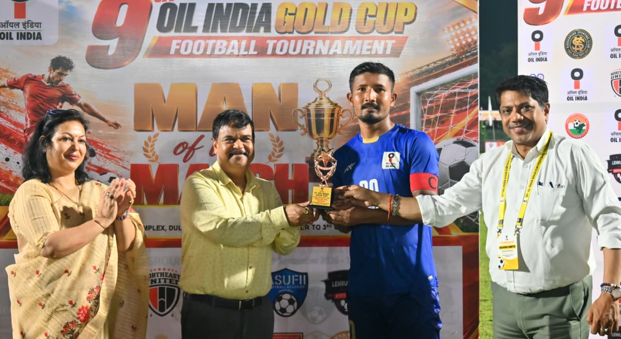 Oil India FC storm into OIL Gold Cup final