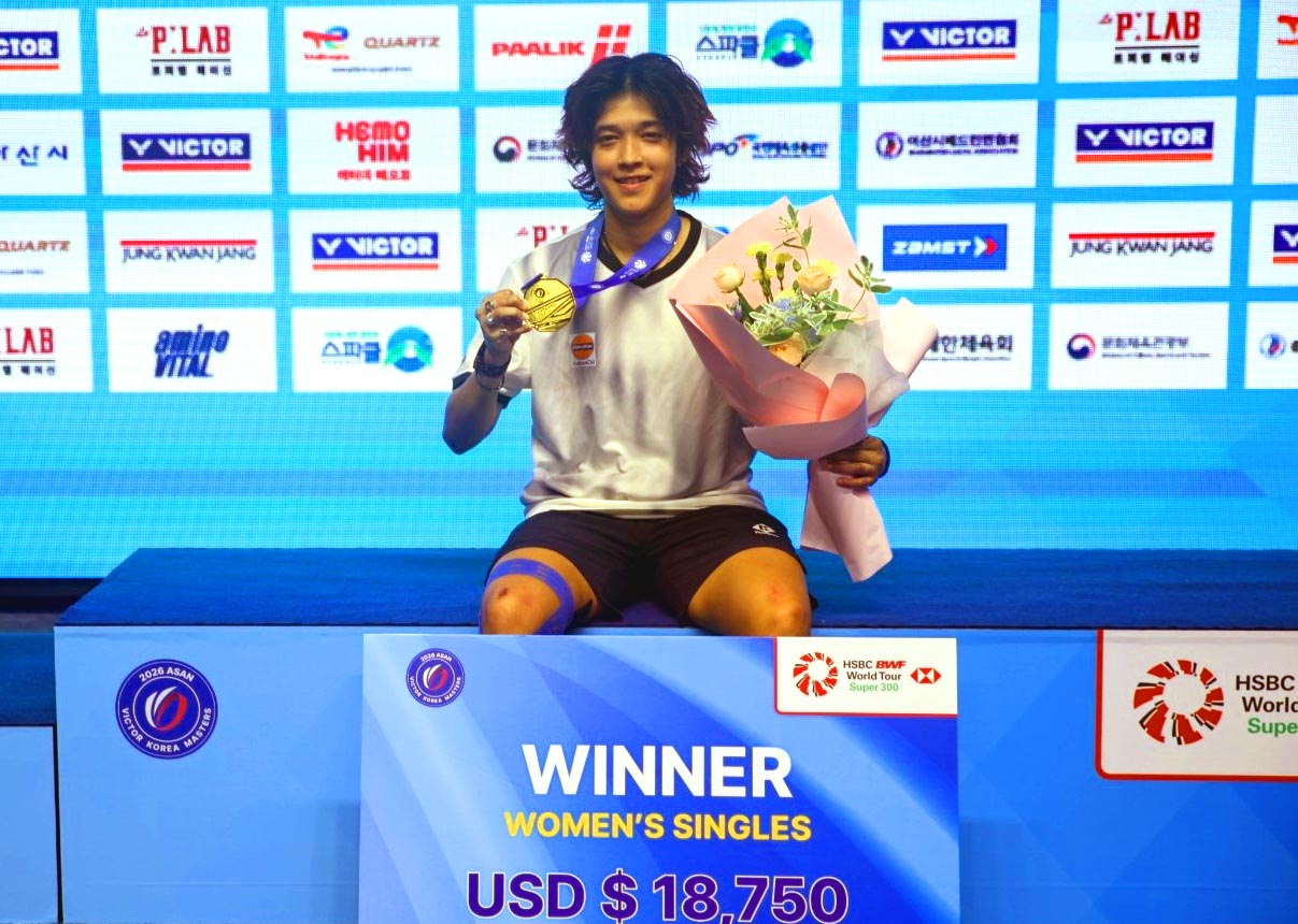 Ashmita clinches the Korea Masters title