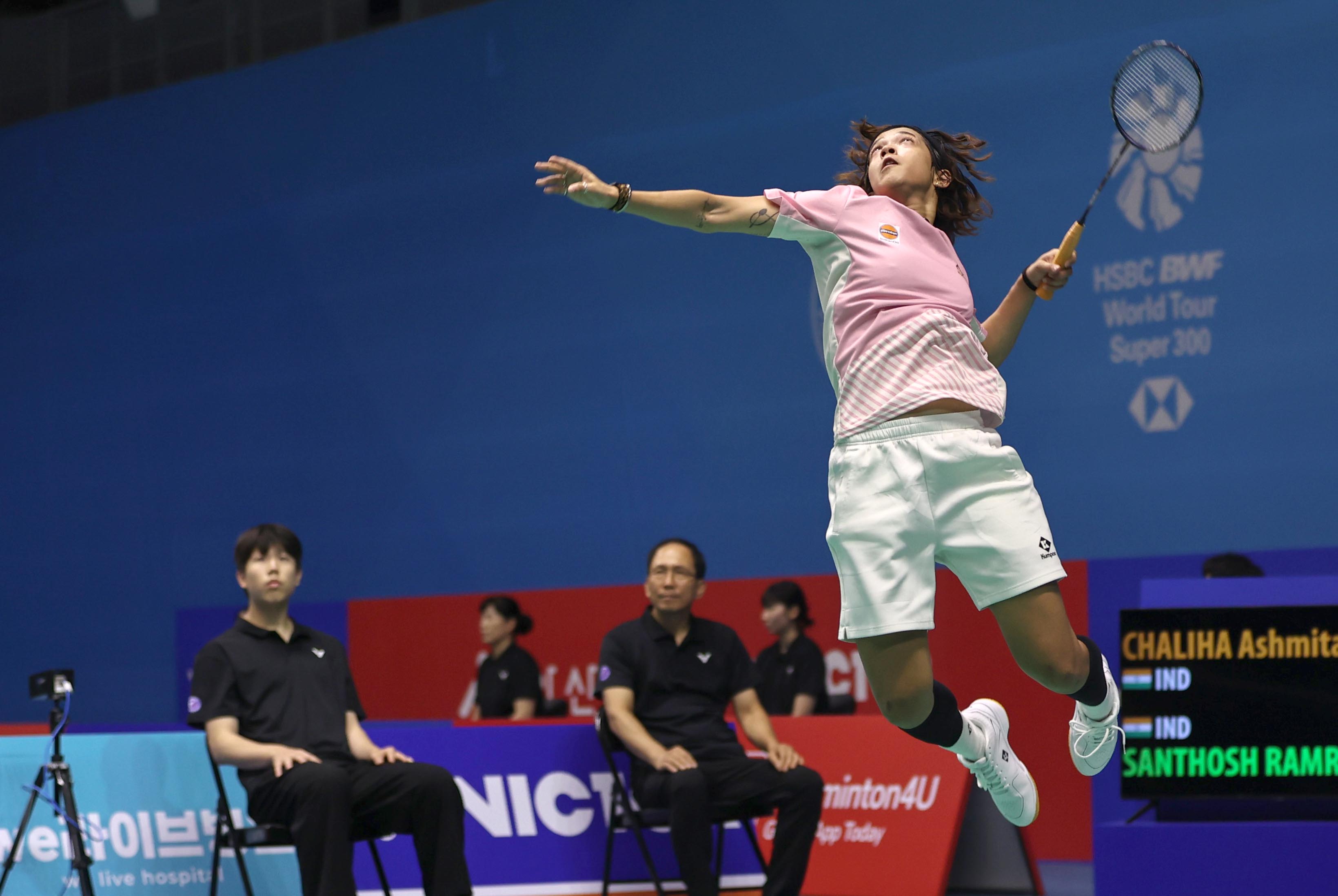 Ashmita in Korea Masters Super 300 final