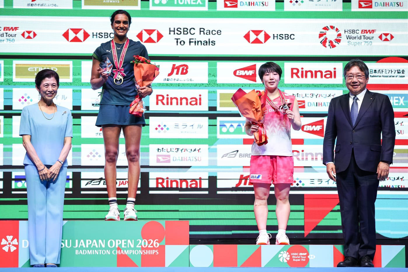 Sindhu clinches historic Japan Open Super 750 title 